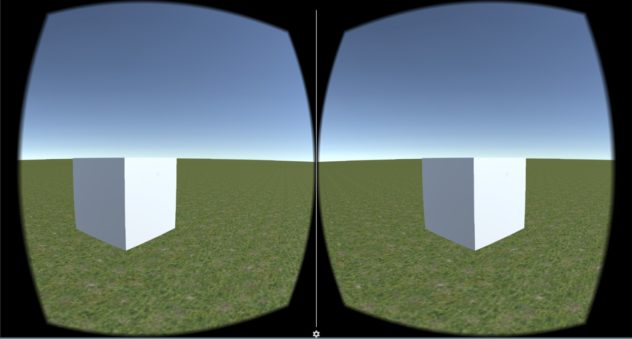 Cube in VR